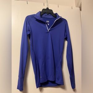 Purple Nike Pro Dri-Fit 1/4 Zip